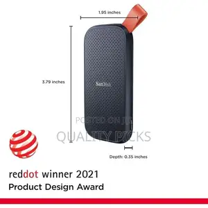 San Disk 1TB Portable SSD - Up to 800mb/S, USB-C