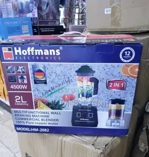 Hoffman Electric Blender/Juicer/2l Commercial Blender