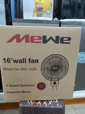 Mewe Wall Fan MW-1628/Mewe Wall Mounted Fan