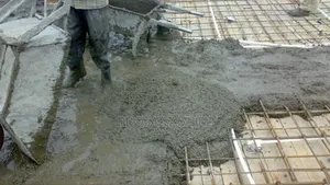 Concrete Casting on Affordable Price Using Crane and Mixers