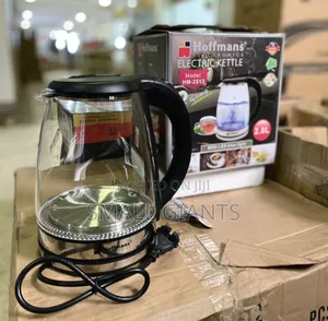 2L Hoffman Electric Kettle, Glass