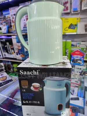 Saachi 1.8ltr Electric Kettle - Double Wall Electric Kettle