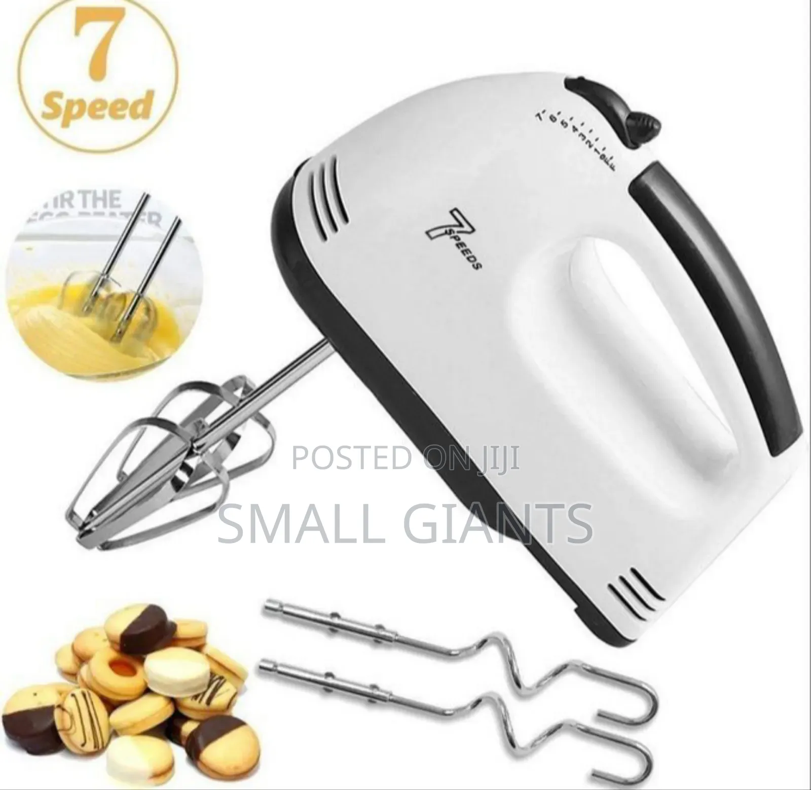 7 Speed Mini Electric Hand Mixer
