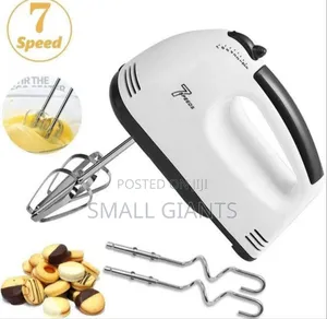 7 Speed Mini Electric Hand Mixer