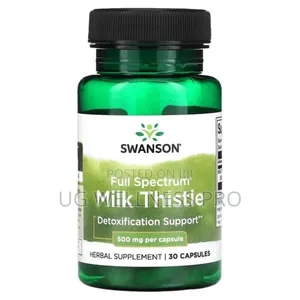 Swanson, Full Spectrum Milk Thistle, 500 Mg, 30 Capsules