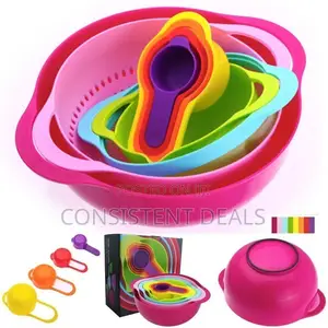 Coloured Mixing Bowl Set