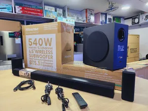 Hisense 540watts Soundbar With Two Extra Speakers