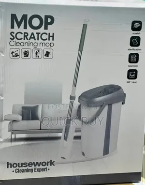 Expert Magic Scratch Cleaning Mop Versatile Self Clean