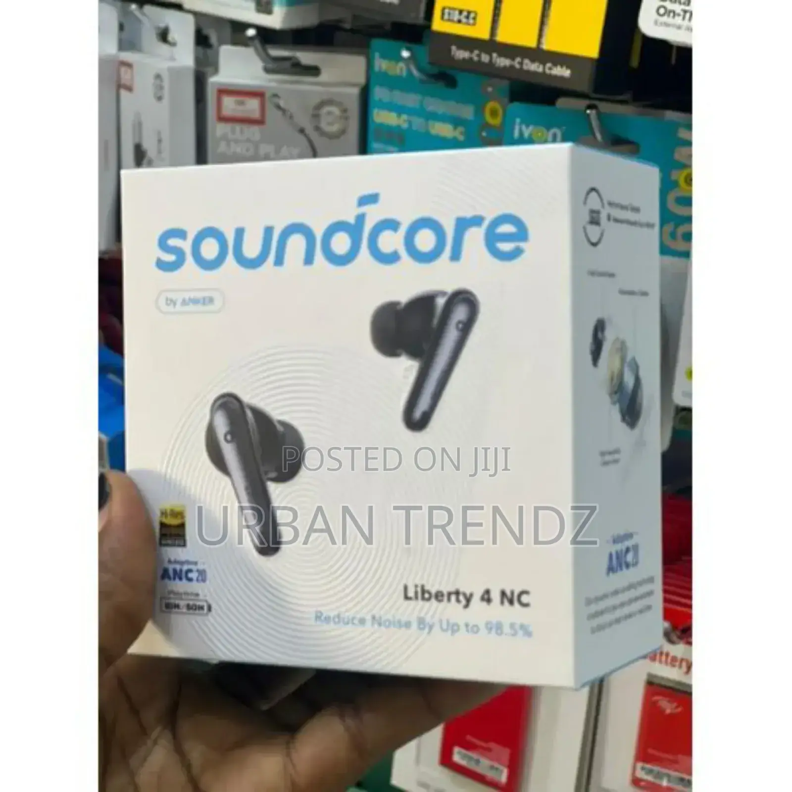 Soundcore Anker Liberty 4 NC Wireless Earbuds.