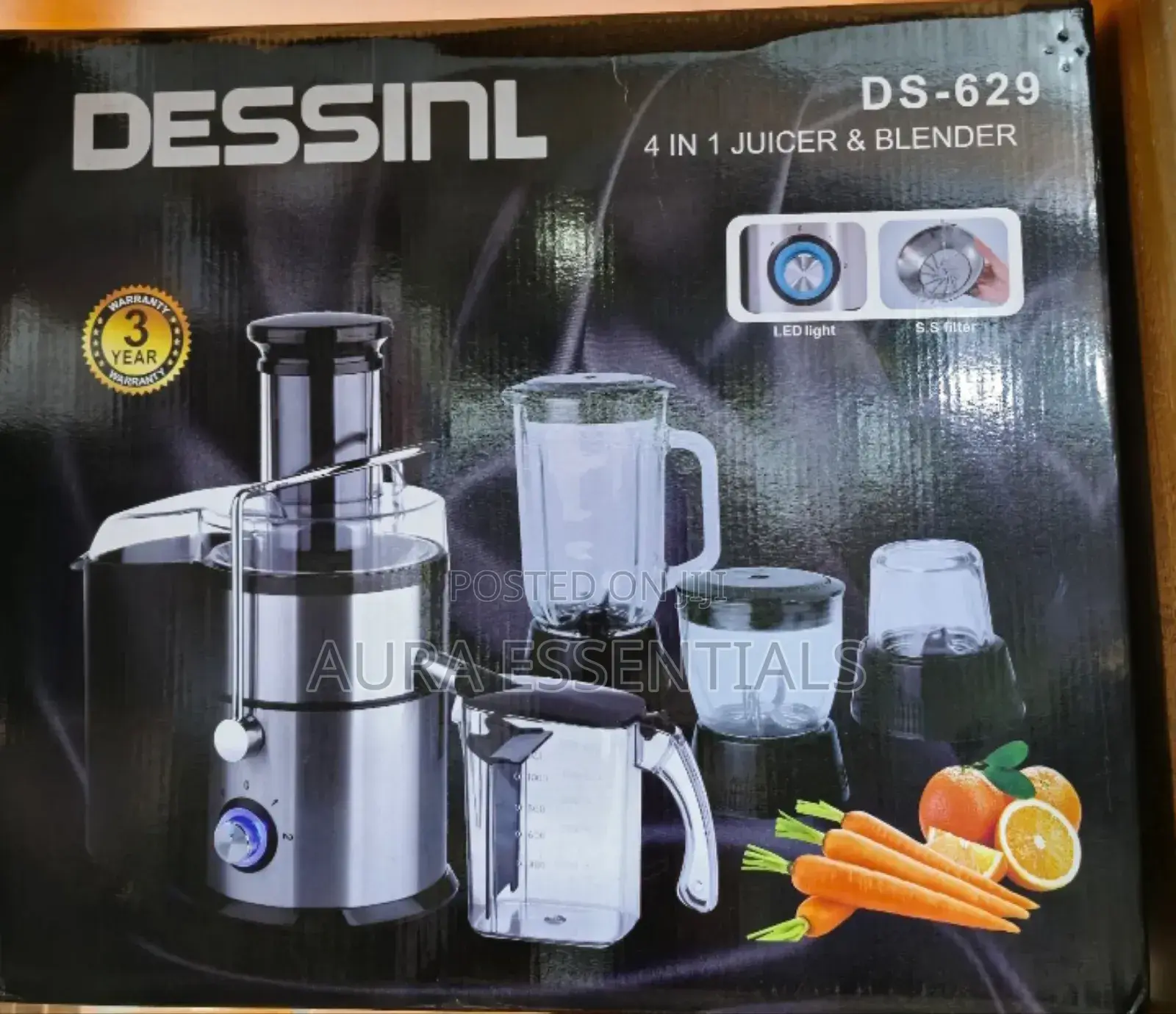 Dessini 4 in 1 Juicer and Blender DS-629