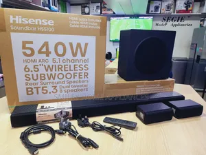 Hisense 540watts 5.1channel Wireless Deep Bass Soundbar