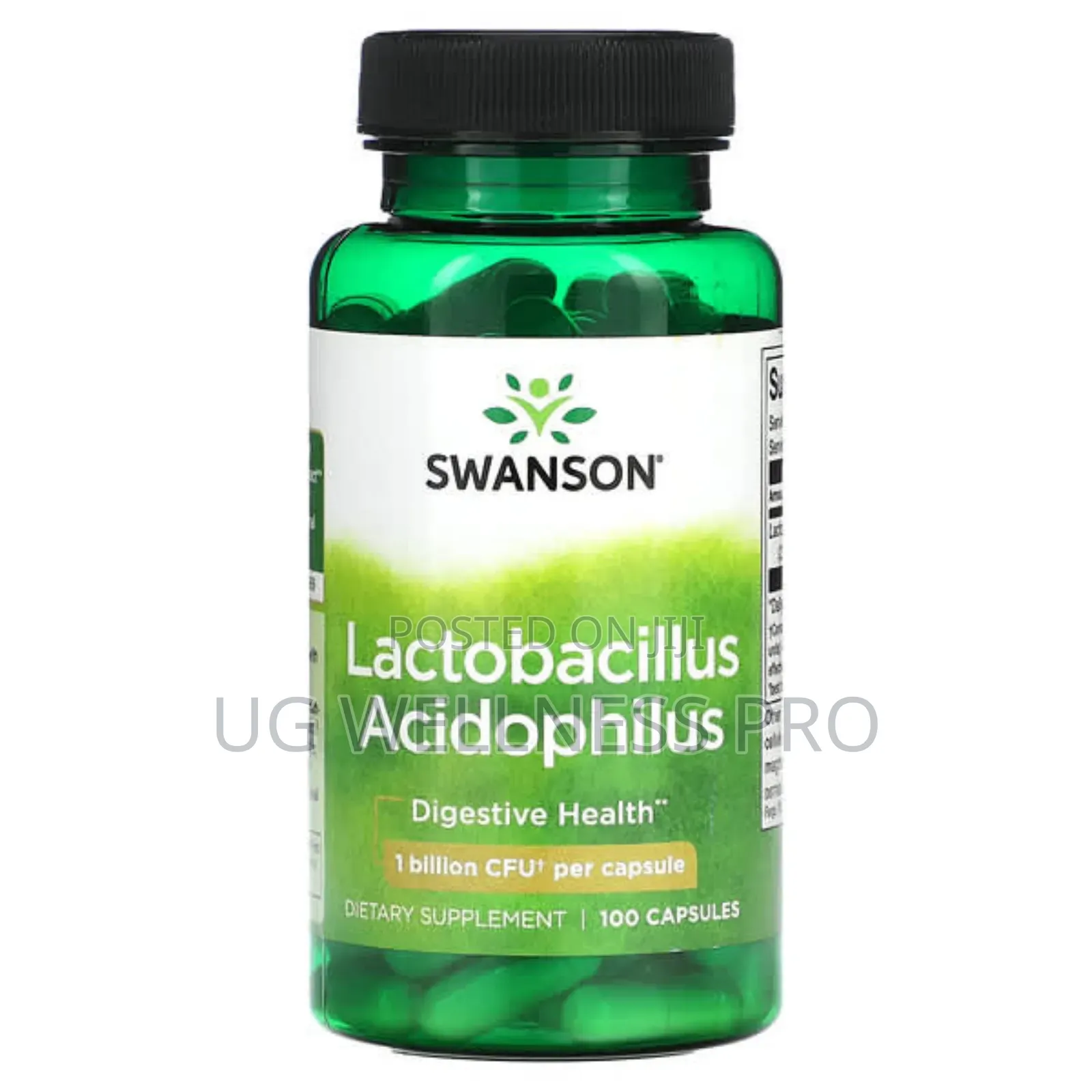 Swanson, Lactobacillus Acidophilus, 1 Billion CFU, 100 Caps