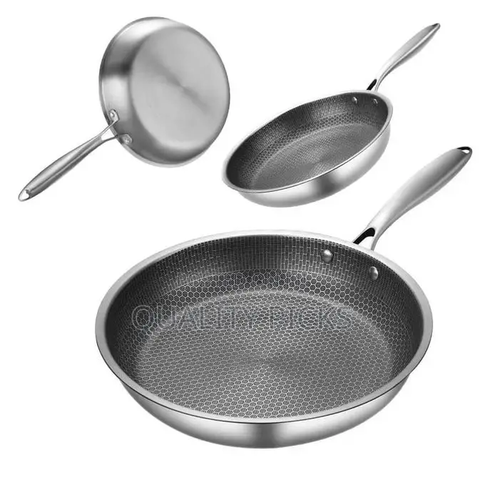 Idrop 24CM Inner Honeycomb Nonstick Frying Pansaucepan