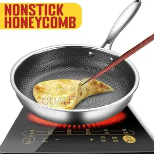 Idrop 24CM Inner Honeycomb Nonstick Frying Pansaucepan