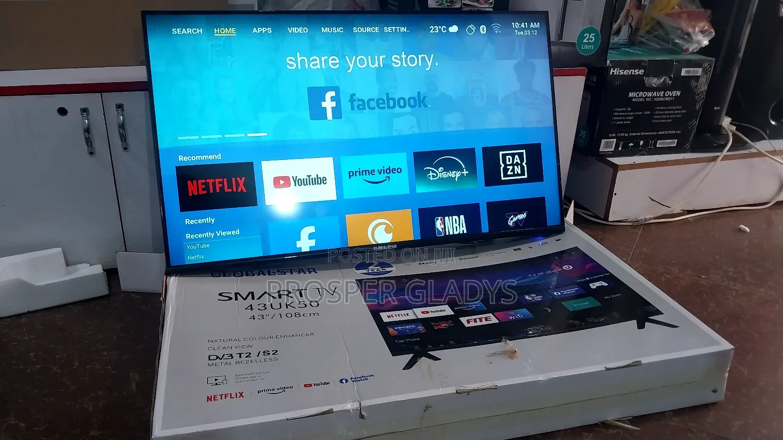 Global Star 43 Smart Digital Flat Screen