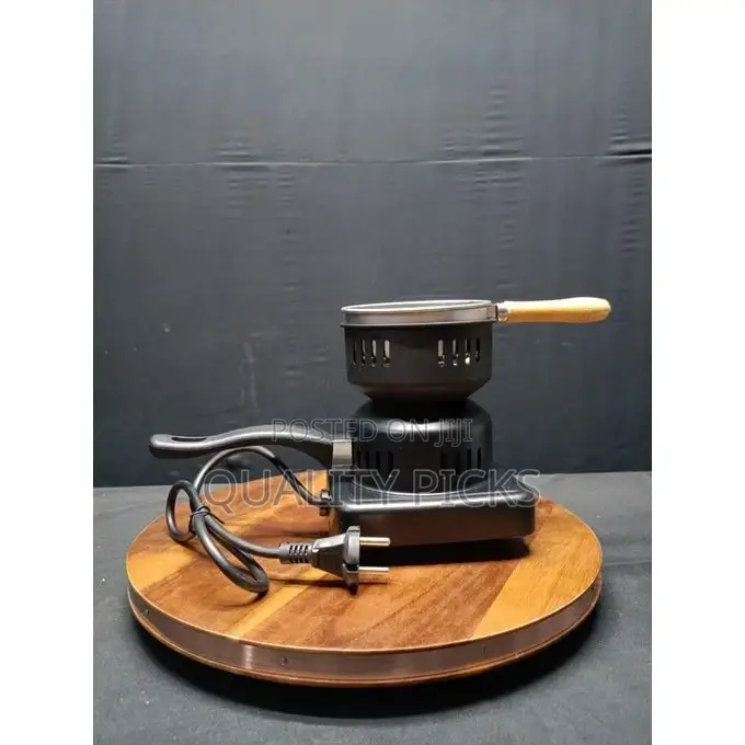 Portable Coal Burner With Stainer Tubular Coffee Heater