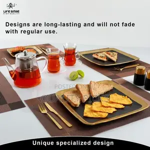 Life Smile 30 Pieces Porcelain Plates Bowls Dinner Set