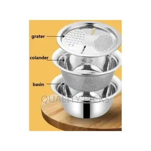 Other 3 In1 Colander Basin, Grater Strainer Rice Drain