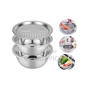 Other 3 In1 Colander Basin, Grater Strainer Rice Drain