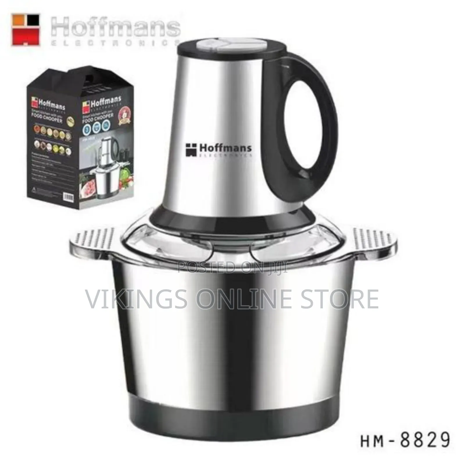 Hoffmans 3 L Food Processor Vegetable Chopper Meat Grinder
