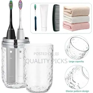 Portable Toothbrush Holder Cup Storage Container