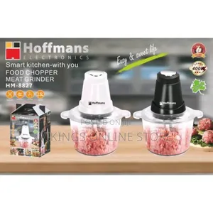 Hoffmans Multi Function Food Chopper HM-8833 - Clear
