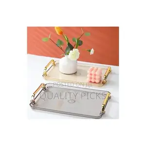 16 Inches Acrylic Serving Table Tray