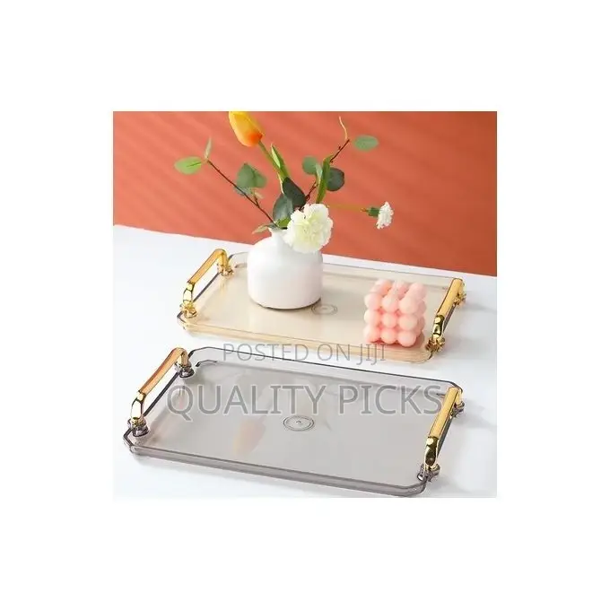 16 Inches Acrylic Serving Table Tray