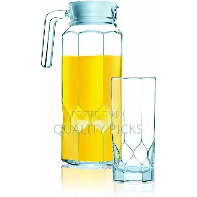 Luminarc 7 Piece Octime Diamond Drinkware Gift Set