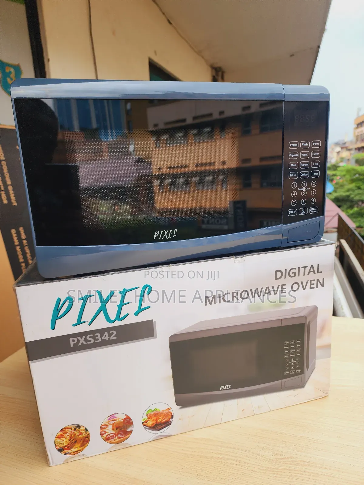Pixels 20ltrs Microwave Black
