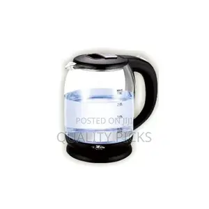 Electro Master 2 Liter Electric Blue Led Glass Kettle
