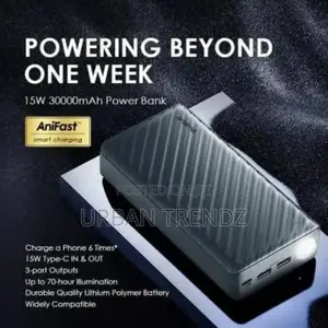 Oraimo Powerbox 300 Lite 30000mah 15W Power Bank-