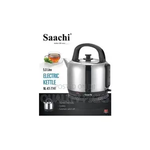 Saachi 5 Litre Electric Kettle - Black,Silver