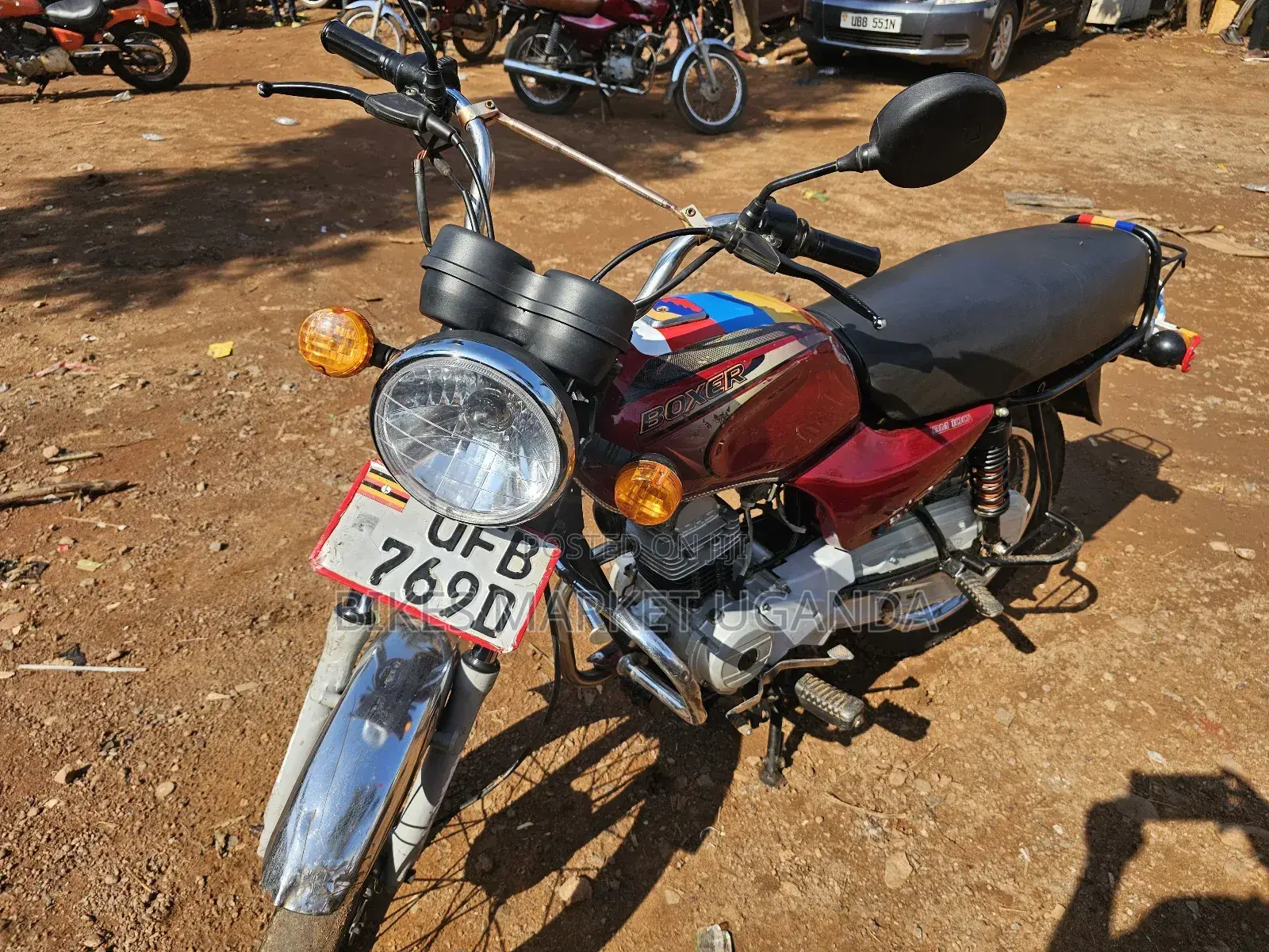 Bajaj Boxer 2019 Red
