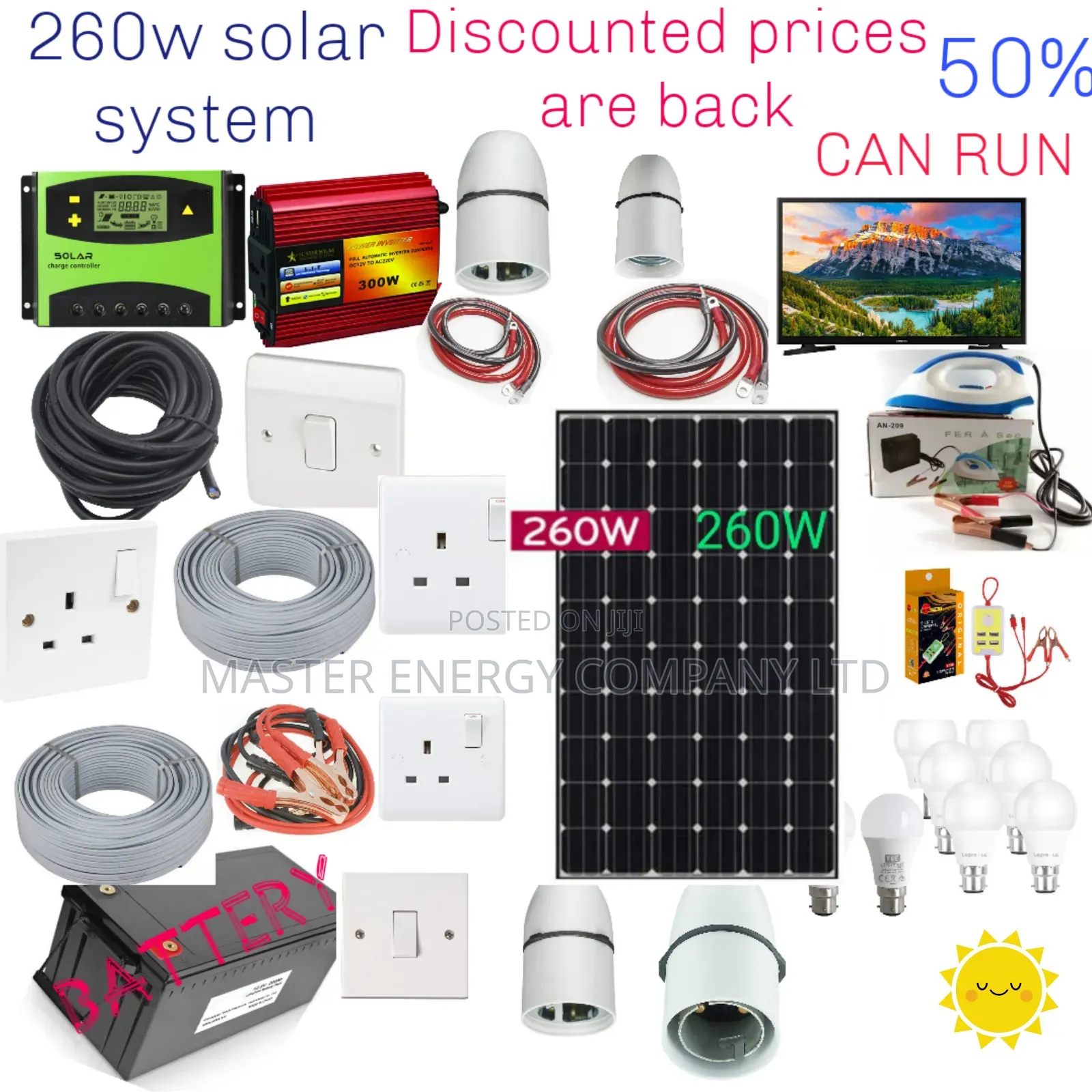 260w Solar System Full Kit German Brand SHSH