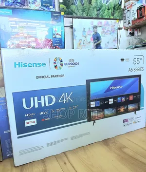 Hisense 55inches Uhd Smart TVS Available Beyi Powa
