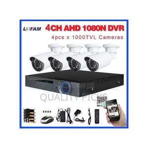 Adh 2mp 4ch 1080P Manual AHD DVR Let 4 CCTV Camera System