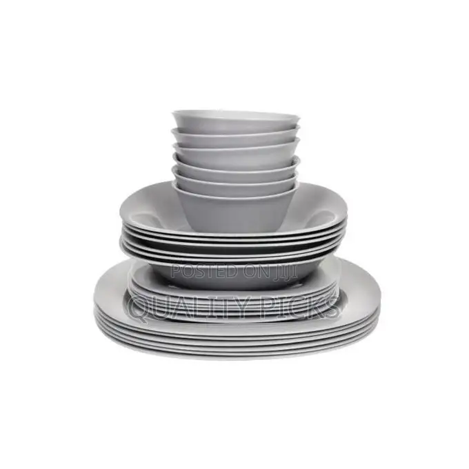 Luminarc 24 Piece Luminarc Plates,Side Plates Dinner Set-