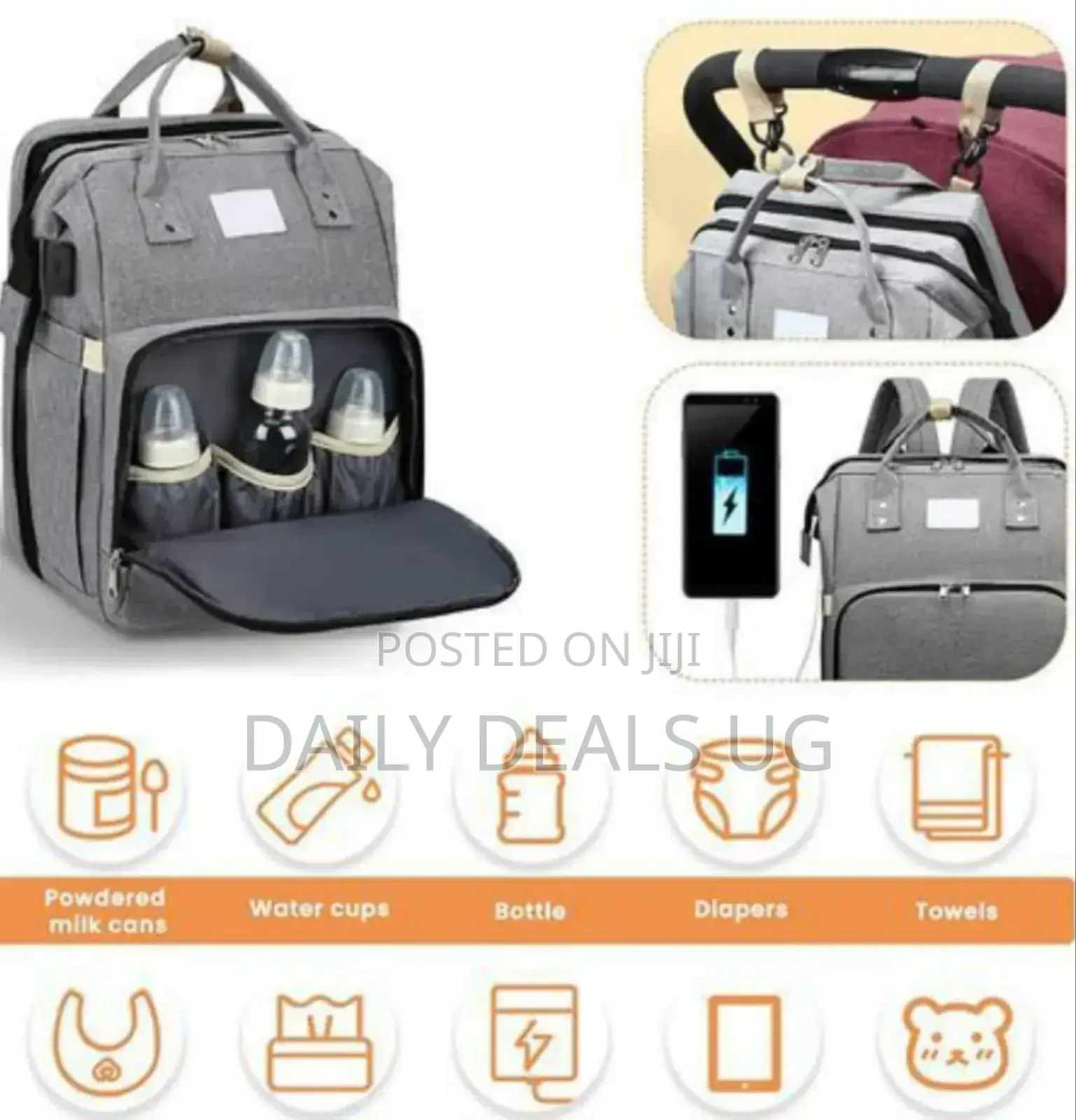 Napping Diaper Bag
