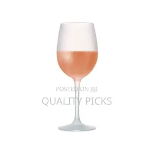 6 Pieces of Colored Juice Wine Frosted Glass With Ice