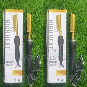 Heating Hair Straightener Brush