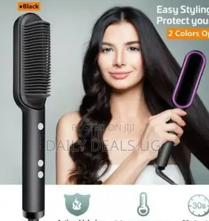 Electric Hair Straightener Brush