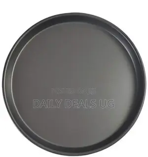 Black Pizza Tray