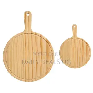 Portable Wooden Pizza Tray