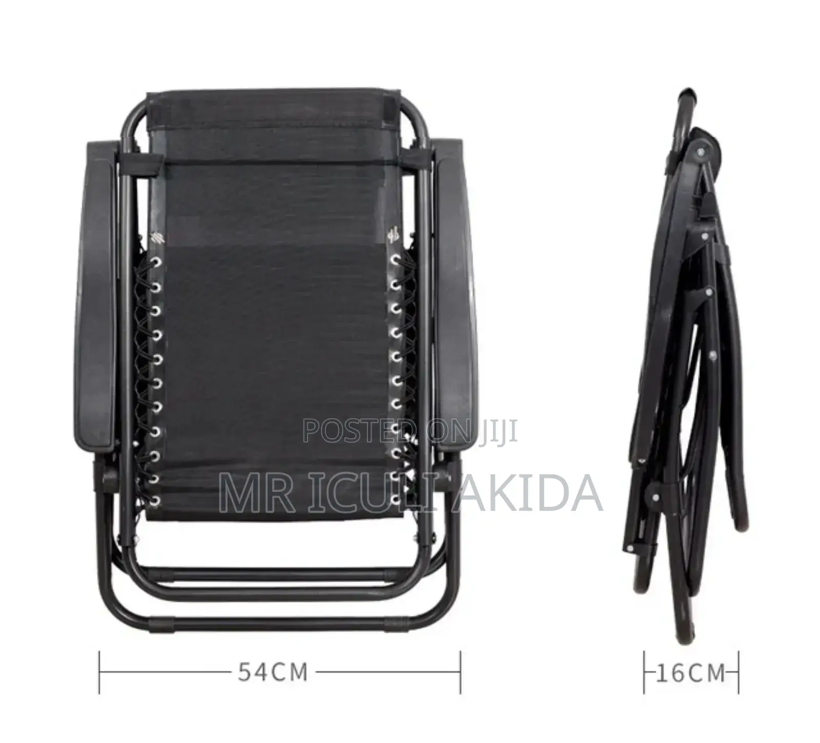 Zero Gravity Camping/Home/Beach/Picnic Inclining Chair