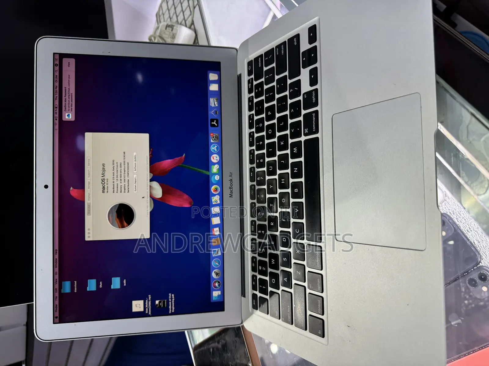 Laptop Apple MacBook Air 2015 4GB Intel Core I5 SSD 256GB