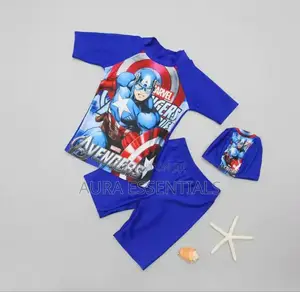 Summer Children Boys Cartoon Swimsuit