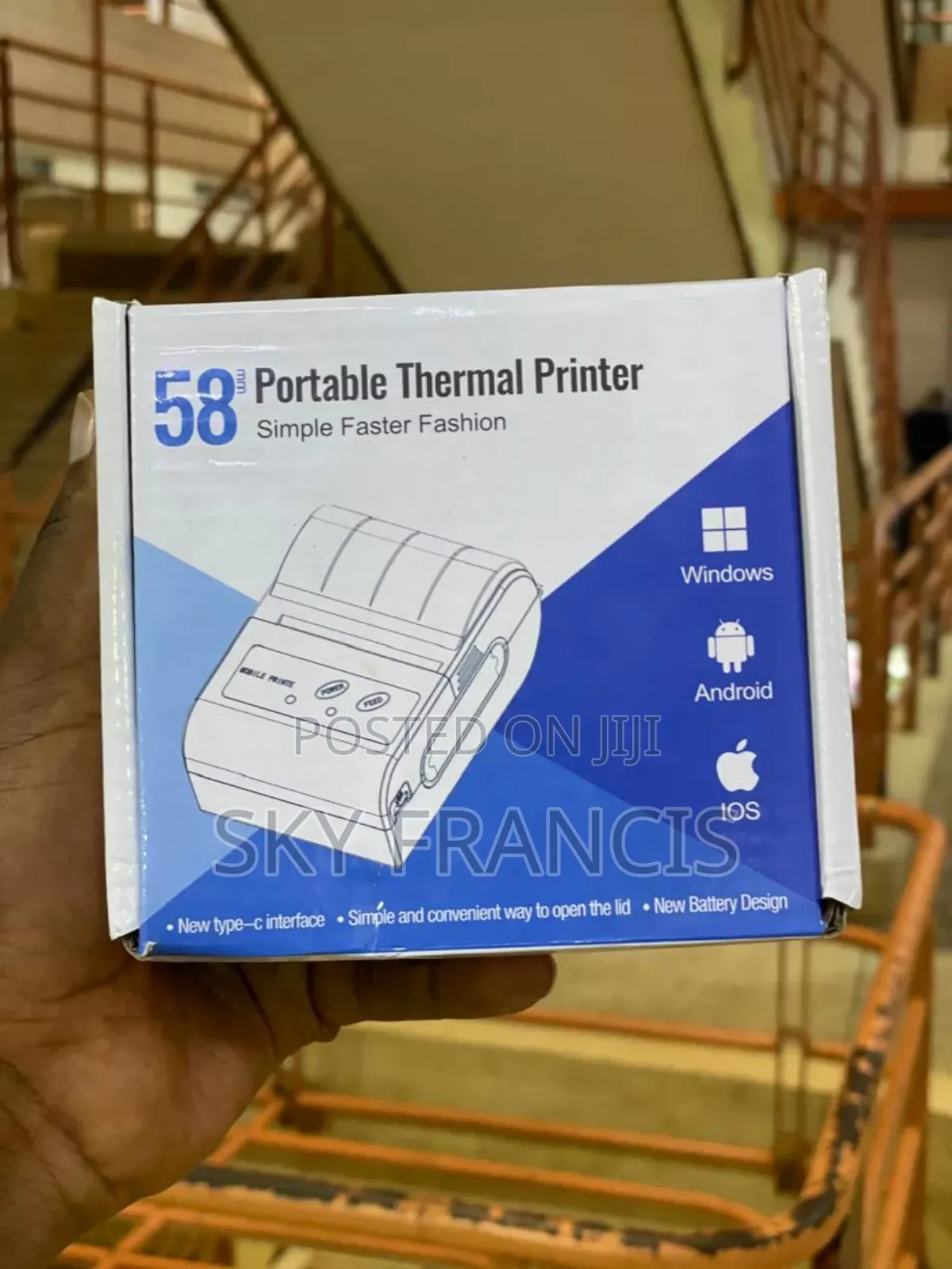 58mm Portable Thermal Printer