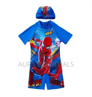 Boy's Spiderman Swimsuit