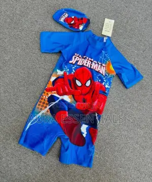 Boy's Spiderman Swimsuit